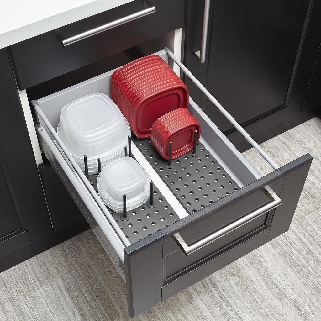 Foldable Dish Drying Rack with Drainage – Kitchen Organizer