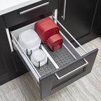 Foldable Dish Drying Rack with Drainage – Kitchen Organizer
