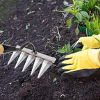 Carbon Steel Garden Weeder & Hand Cultivator Tool