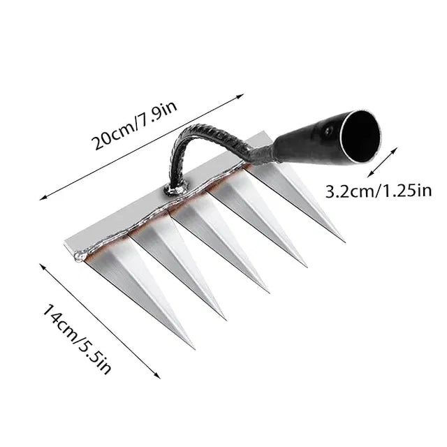 Carbon Steel Garden Weeder & Hand Cultivator Tool